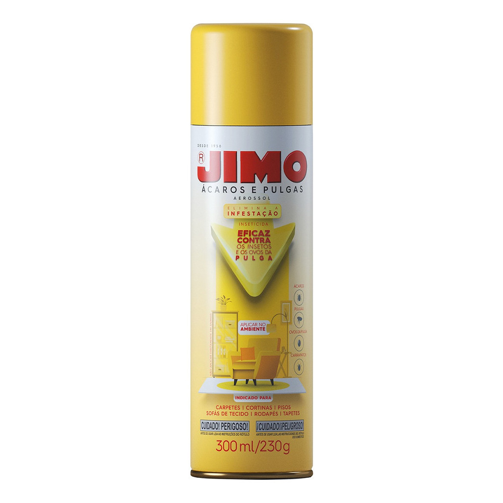 JIMO ACAROS E PULGAS 11272 - AERO 300 ML