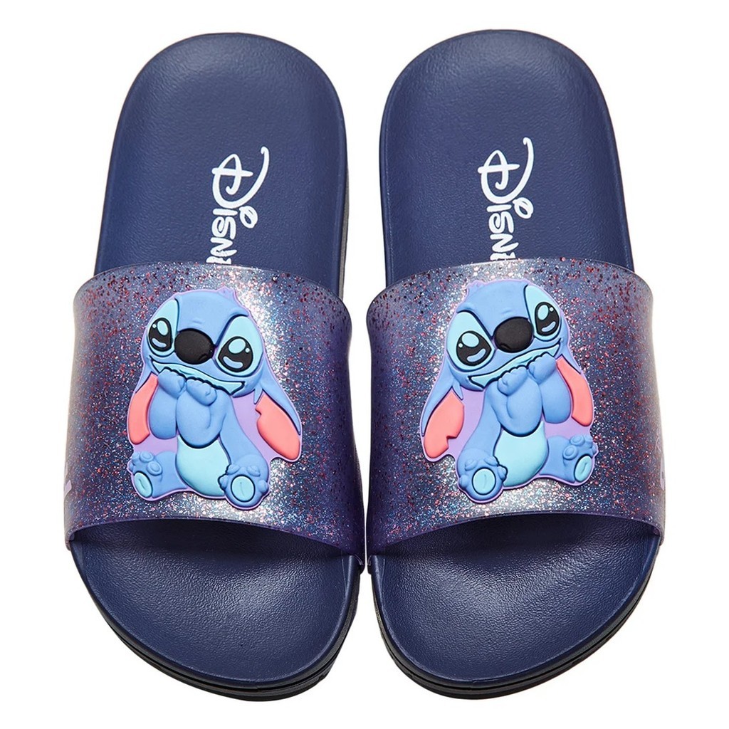 Chinelo Slide menina Stitch Grendene Disney Manina