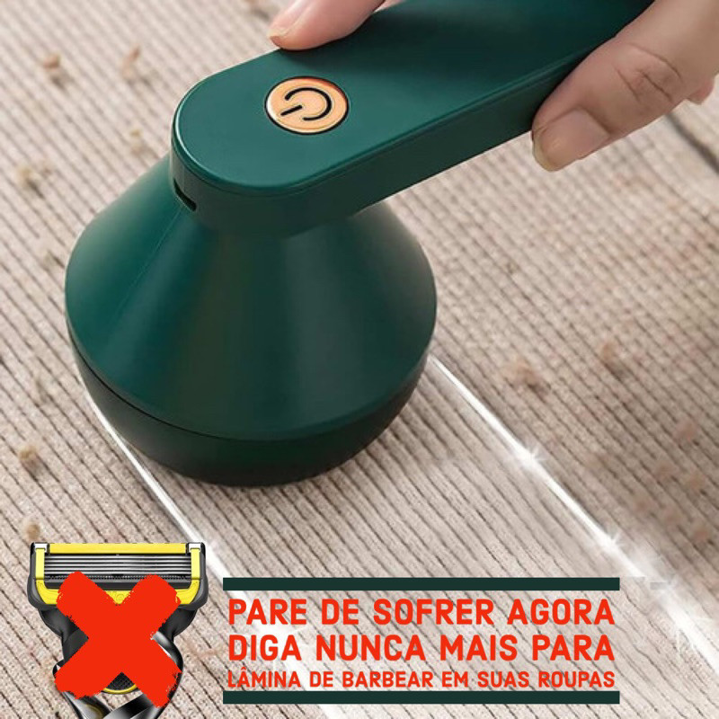 Removedor Papa Bolinhas Pelos Elétrico Para Roupas Recarregável Super Prático