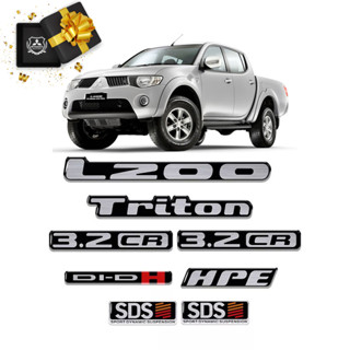 Kit Adesivos L200 Triton Hpe Sds Di-dh 3.2cr Resinado em Oferta na Shopee