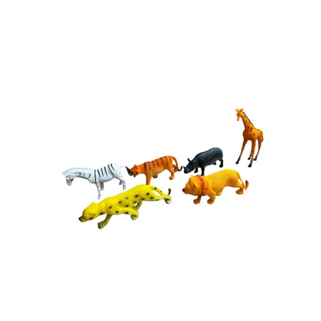 Brinquedo Animais Selva Para Crianças E Colecionador