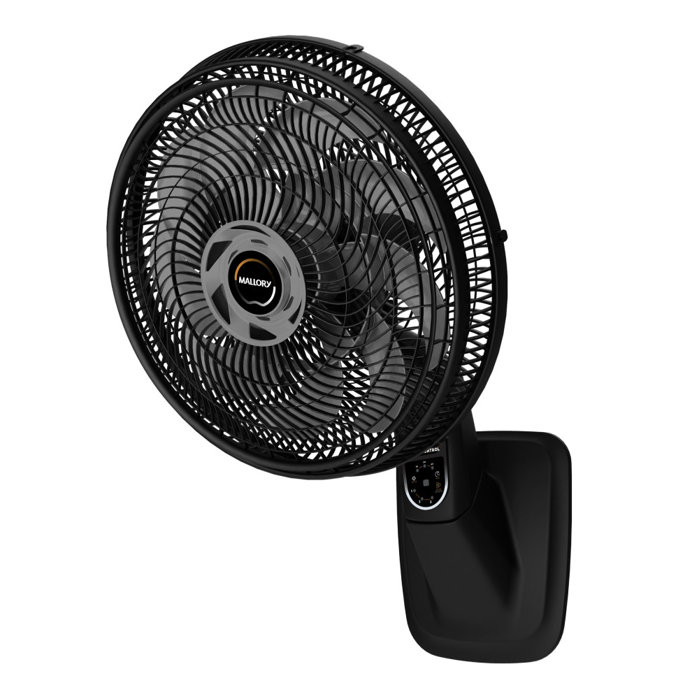 Ventilador de Parede Mallory Smart Control 140w Preto com Grafite em Oferta na Shopee