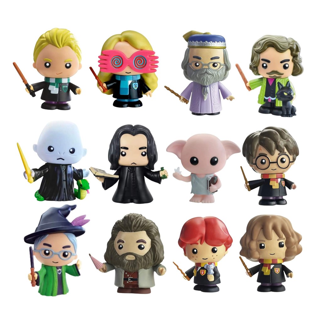 Unidade Fandom Box Harry Potter Miniatura Boneco Colecionável 13cm Material Vinil Atóxico Líder em Oferta na Shopee