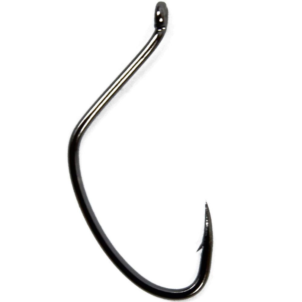 Anzol Tamanho 4 Sasame Carp Revo F-865 Black Nickel Cartela com 13 Unidades