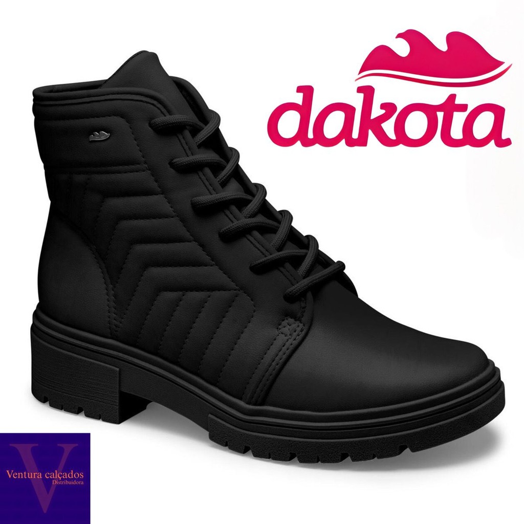 COTURNO FEMININO DAKOTA BOTA TRATORADO CONFORTO CASUAL MACIA