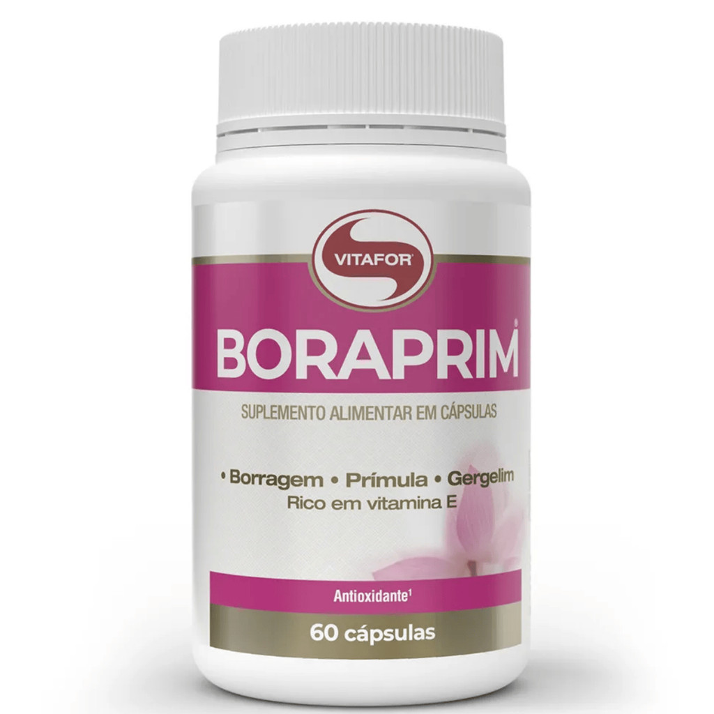 Boraprim Pote Com 60 Cápsulas 1000mg Vitafor em Oferta na Shopee