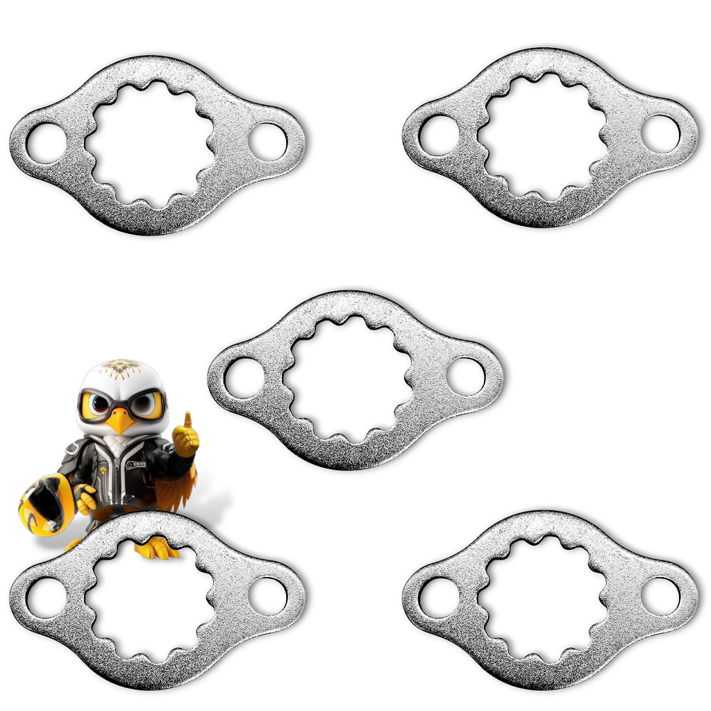 Kit 5 Travas Pinhão Cbx 250 /Xr 250 /Cb300 /Xre 300