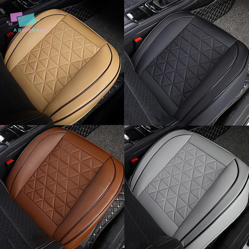 Abongbanghn Nova Capa De Assento De Carro Dianteiro Couro Almofada Automóveis Protetor Universal Cadeira em Oferta na Shopee