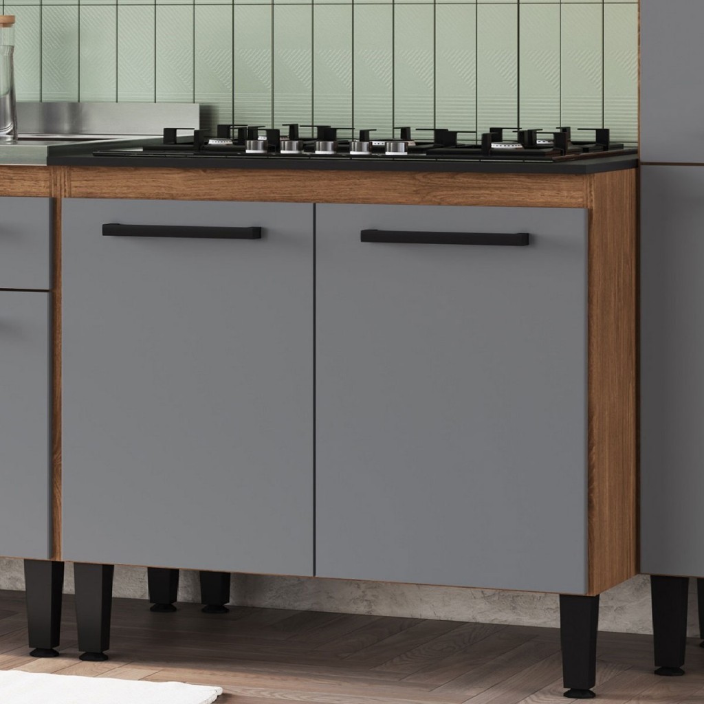 Balcão de Cozinha Giovanna 2 Portas em Oferta na Shopee