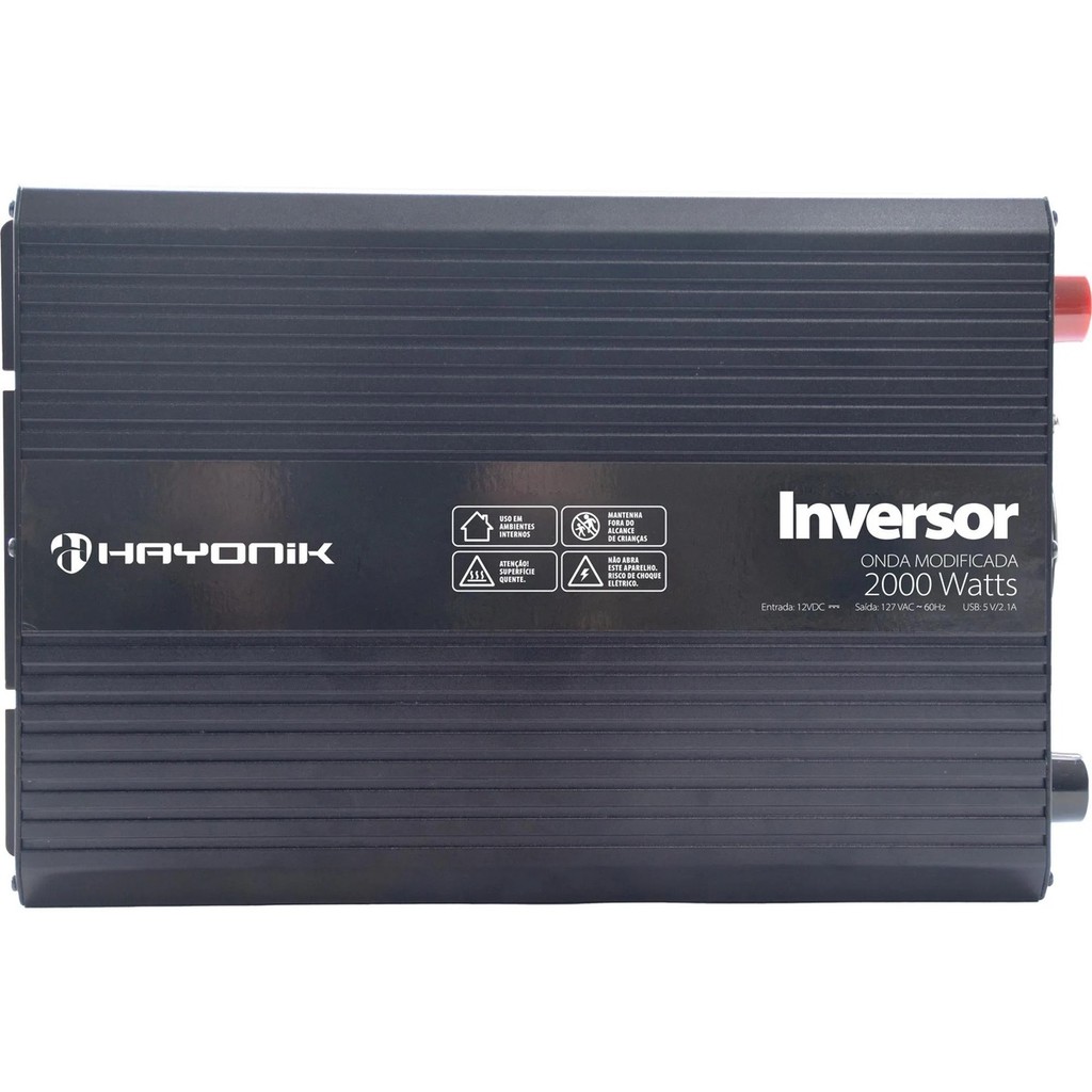 Inversor 12v 110v 2000w Conversor De Onda Modificada Hayonik
