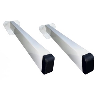 Kit 2 Suporte Grapa De Parafusar P/ Pia Bancada 50cm Branco em Oferta na Shopee