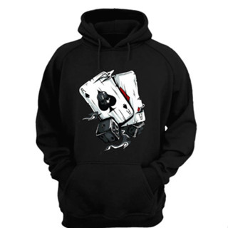 Moletom Blusa De Frio Canguru Algodão Personalizado Baralho Estiloso varias Cores Flanelado Com Capuz e Bolso em Oferta na Shopee