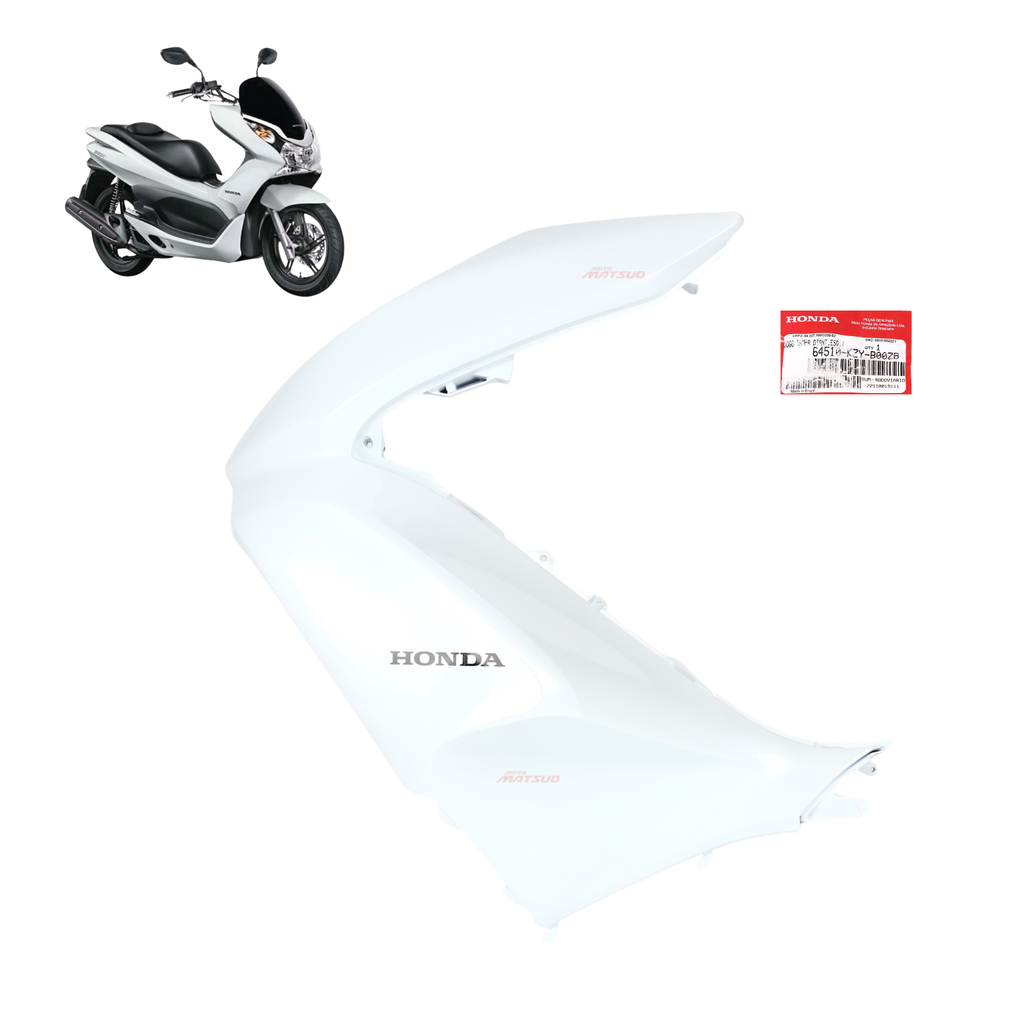 Carenagem Farol Esquerda Pcx150 2014 2015 Branca Original em Oferta na Shopee