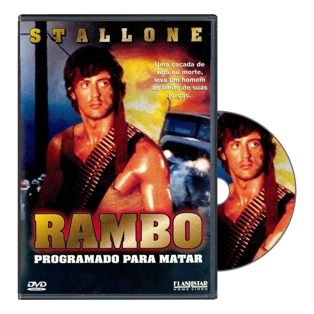 Dvd Rambo 1982 Programado Para Matar