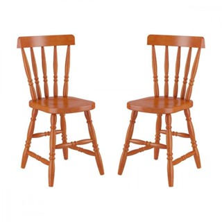 Conjunto 2 Cadeiras De Jantar Piratini Mel Viero Mel em Oferta na Shopee