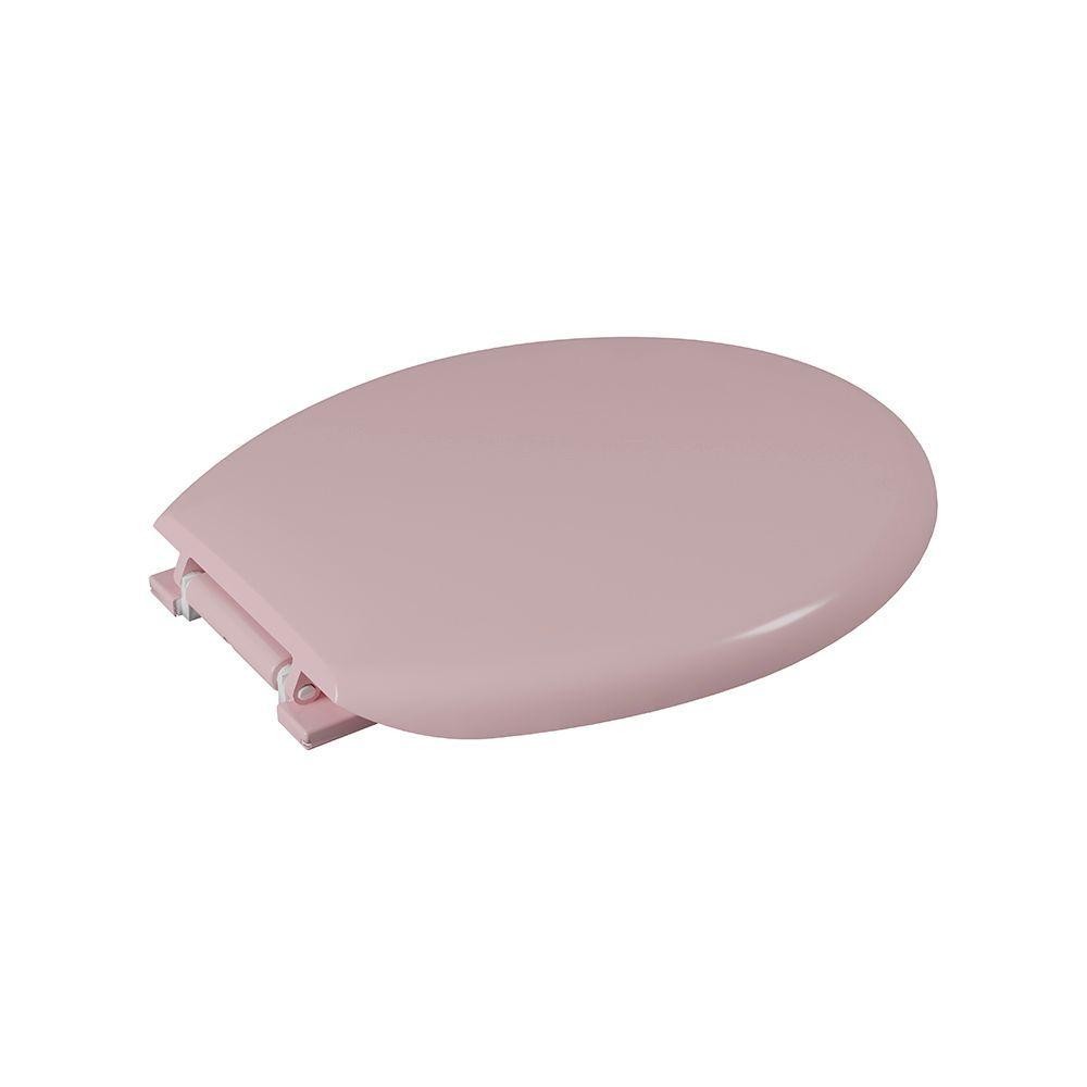 Assento Sanitário Plástico Astra Tpk-as Almofadado Rosa - Home & Living