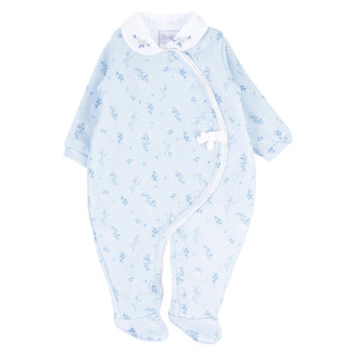 Macacão Longo Bebê Paraíso Malha Leve Estampa Floral em Oferta na Shopee