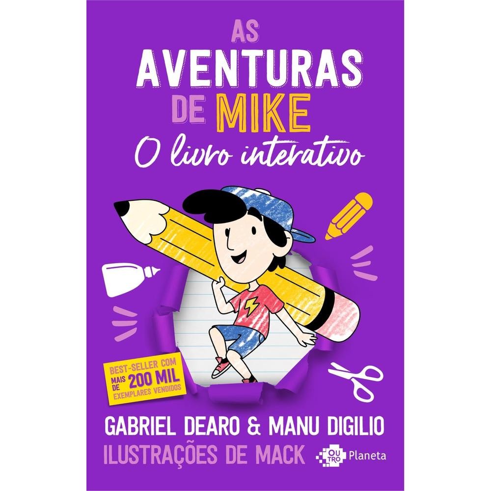 As aventuras de Mike: o livro interativo Livros MK Livro