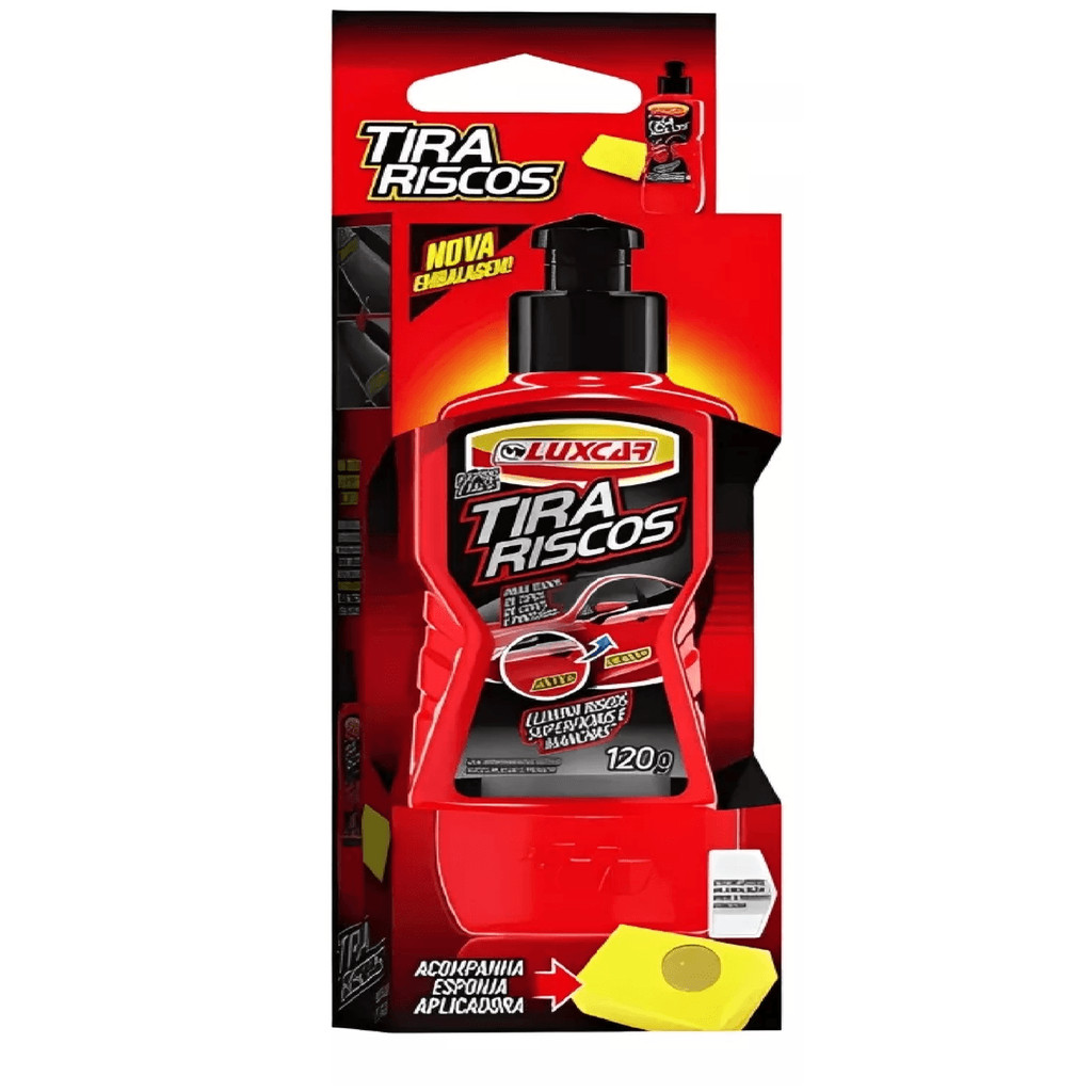 Elimina Riscos 120g Luxcar Remove E Tira Riscos Superficiais em Oferta na Shopee
