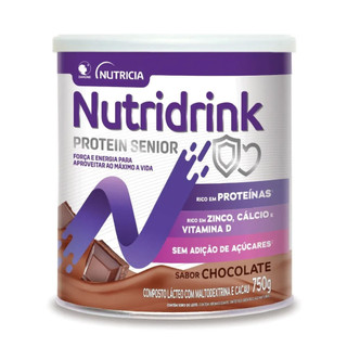 Nutridrink Protein Senior Sabor Chocolate 750g em Oferta na Shopee