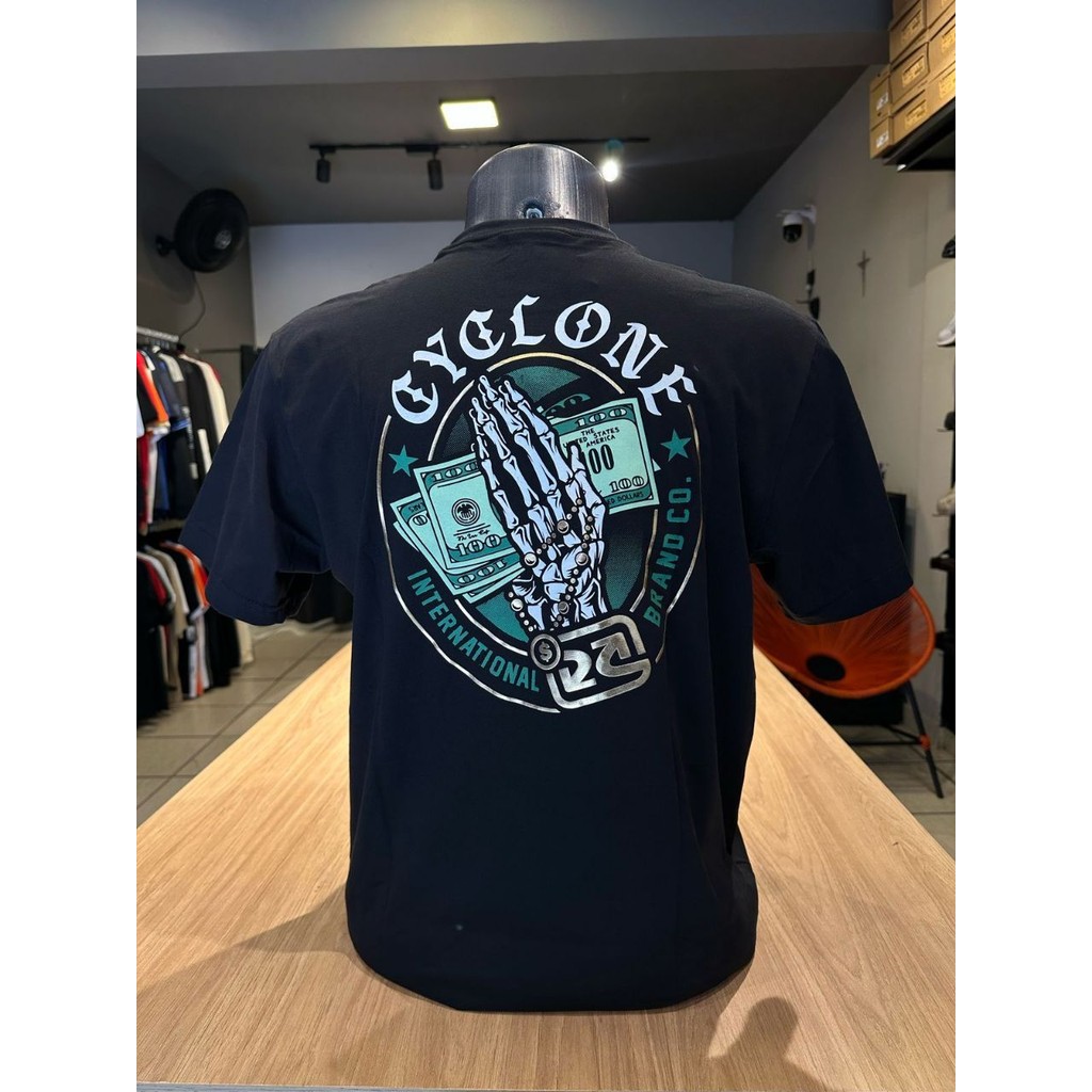 Camiseta 100% Algodão 2025 Novo Camiseta Streetwear Masculina Algodão Premuim Plus Size Make Money Oversized T-shirt