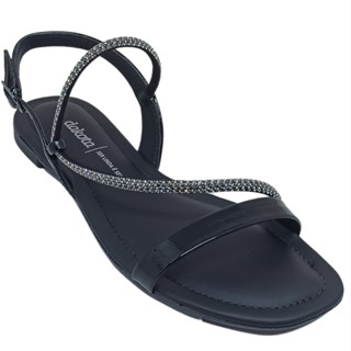 Sandalia Feminina Rasteira Dakota Tiras Brilhantes Gliter em Oferta na Shopee