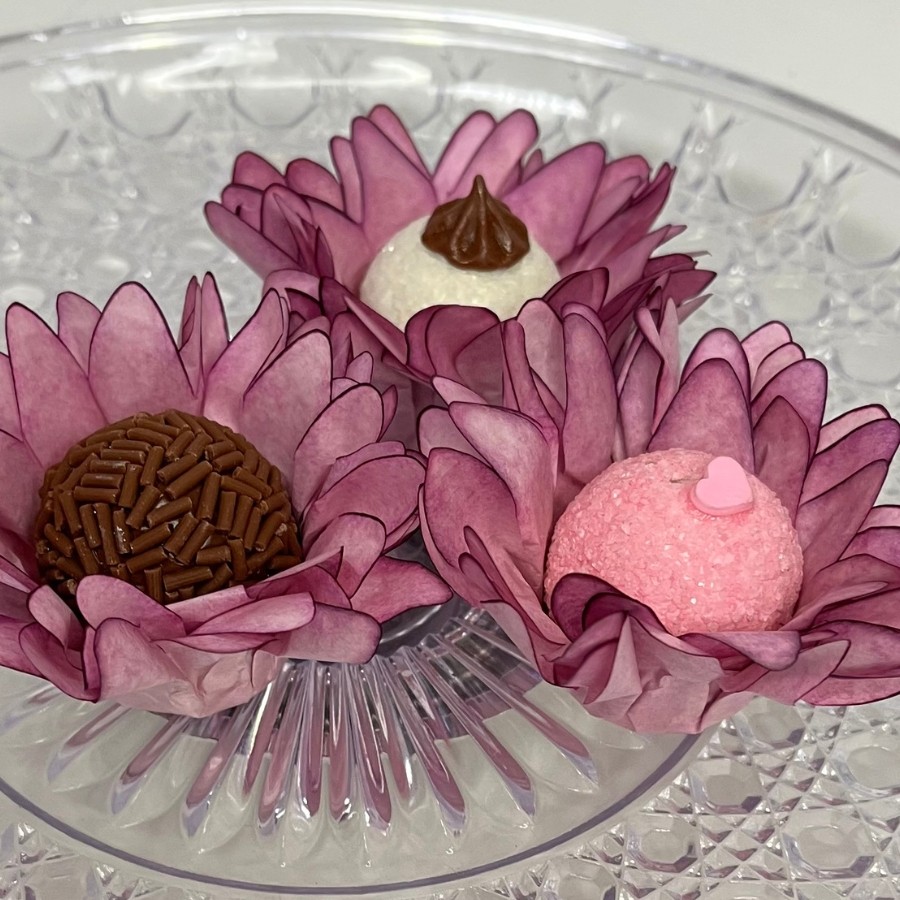 Forminha para Doces Finos - Madri Rosa Seco 1 - 30 unidades - Decora Doces - Rizzo