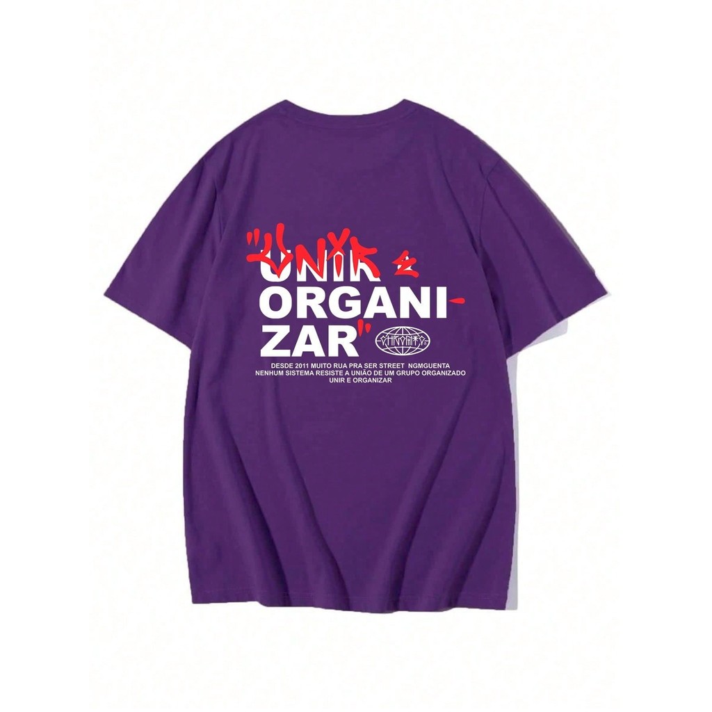 Camiseta Chronic Unir Organizar Streetwear Style Pixo Unissex Masculino Feminino Streetwear Lançamento