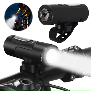 Lanterna Farol Bike Led Xpg Luz Forte Recarregável Usb IPX4 sensor de luminosidade