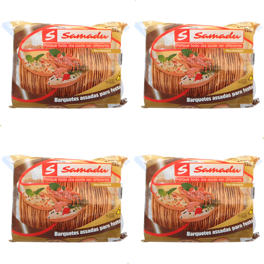 Barquetes Assados Samadu 160 Unidades Para Festas E Eventos em Oferta na Shopee