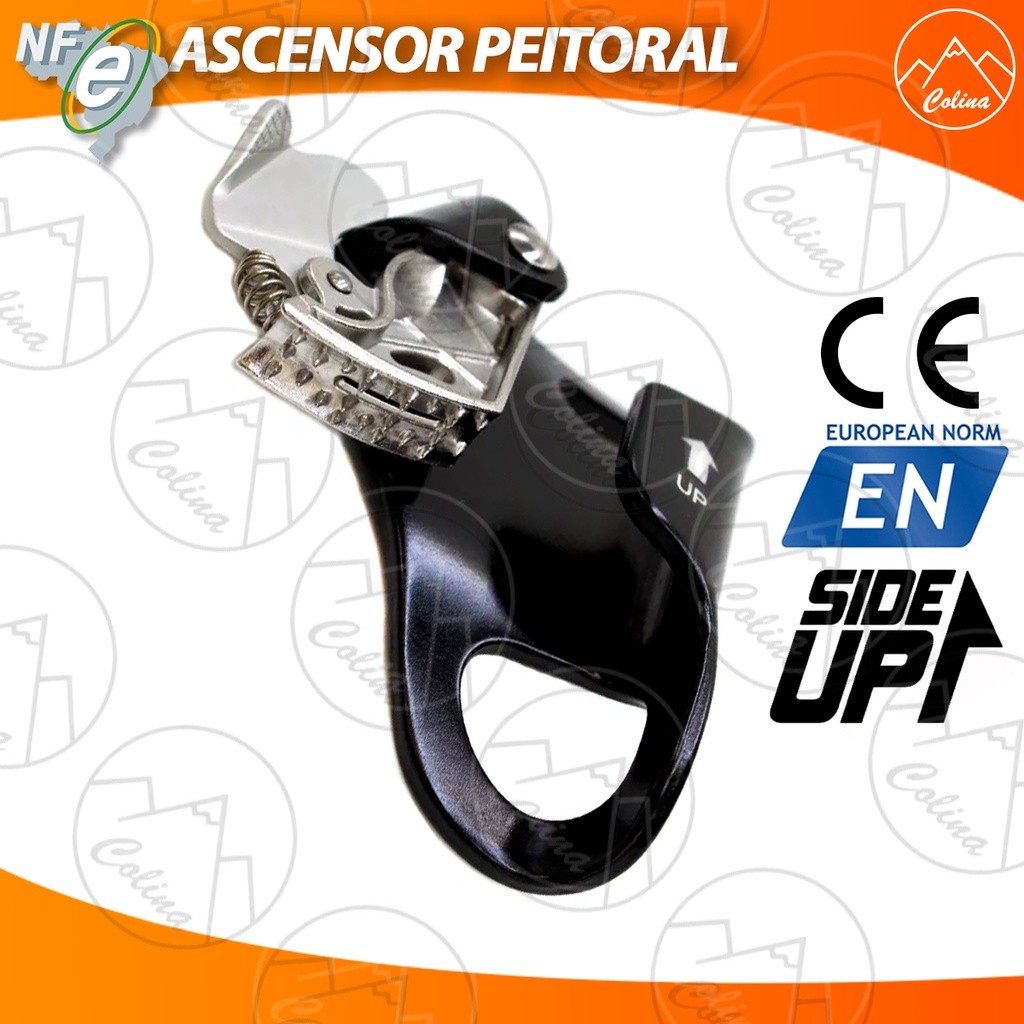 Ascensor de peito SideUp blocante peitoral preto CE EN Kolling Sell