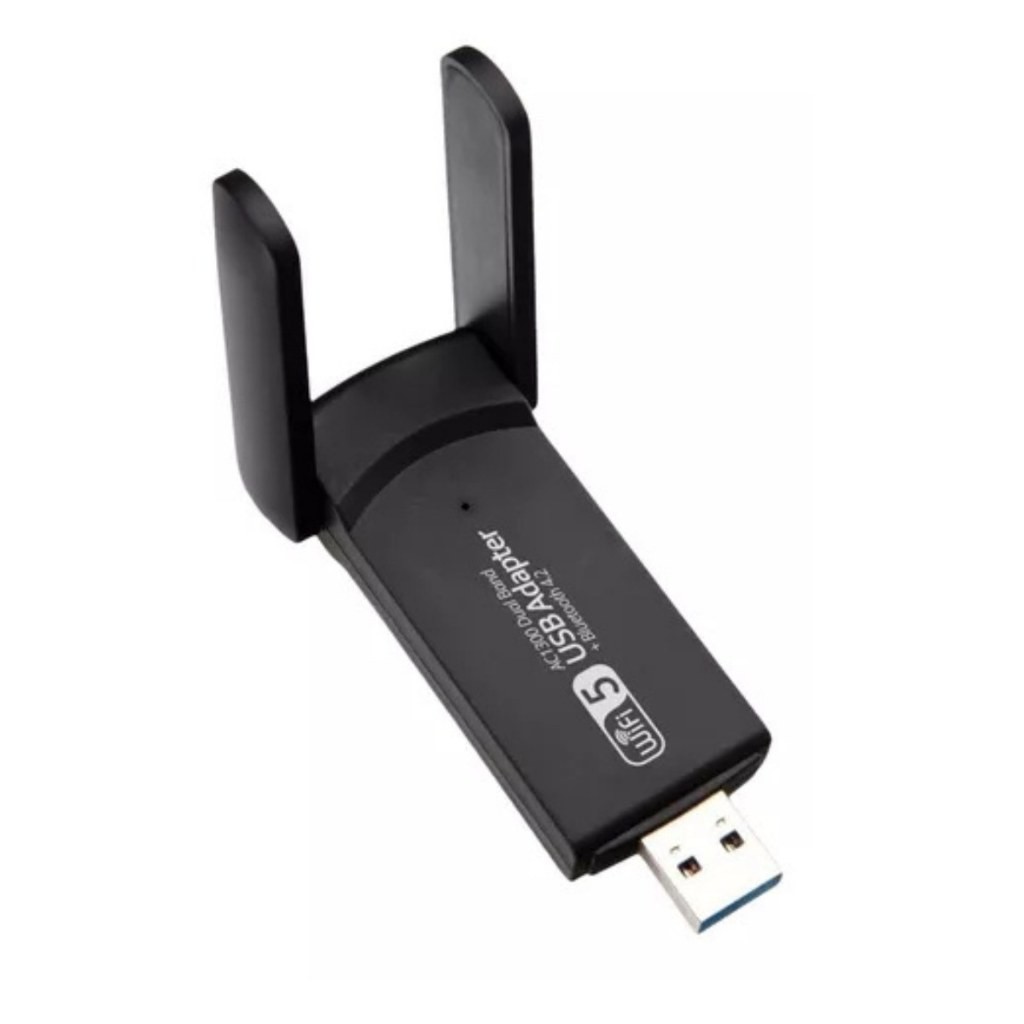 Adaptador Wifi 5ghz Usb 3.0 Dual Band 5g Ac 1300mbps Pc Note
