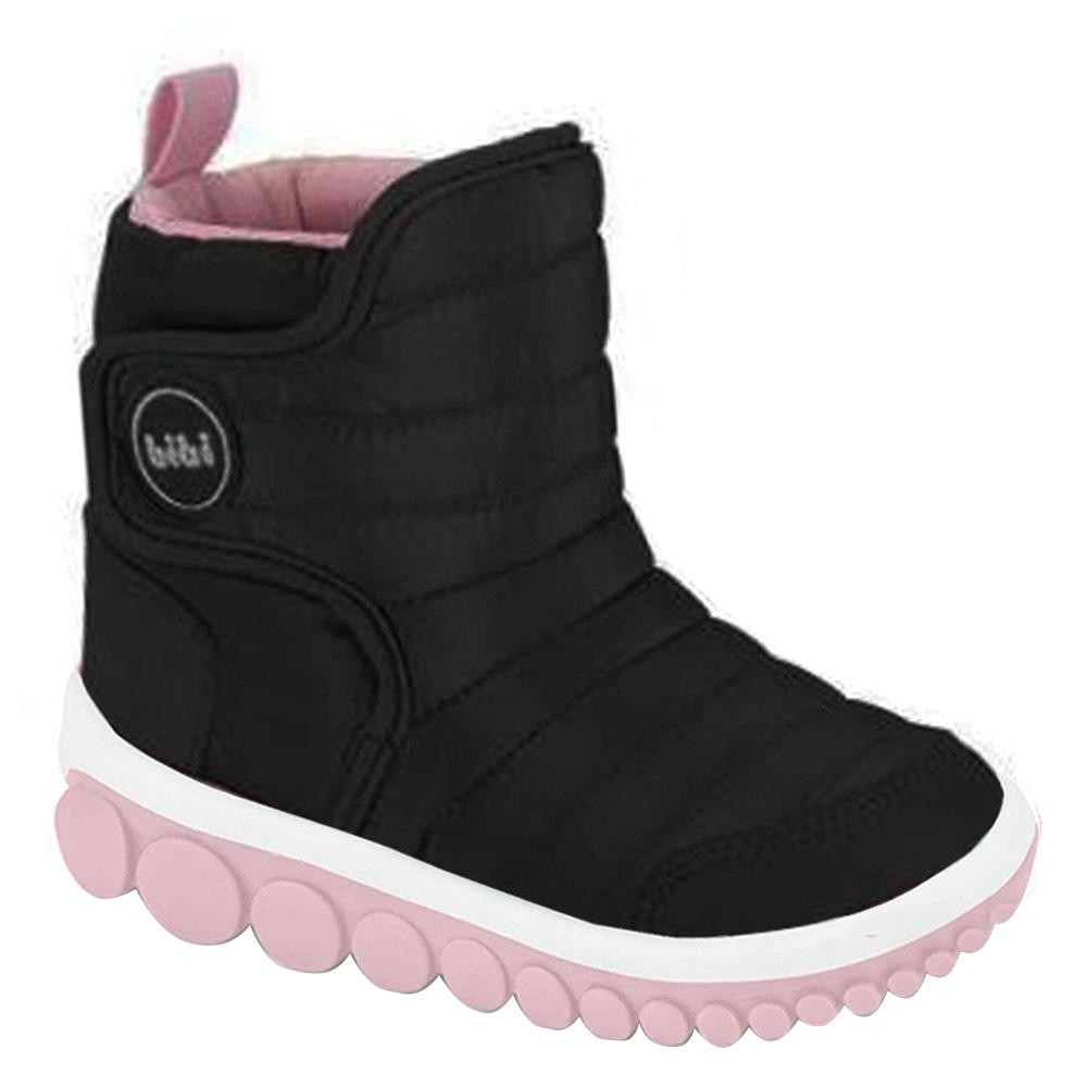 Bota Infantil Menina Bibi Roller 2.0 Preto/Sugar