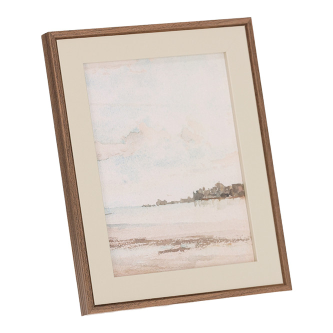 Porta Retrato Decorativo De Mesa Em Madeira E Vidro 15x20cm em Oferta na Shopee