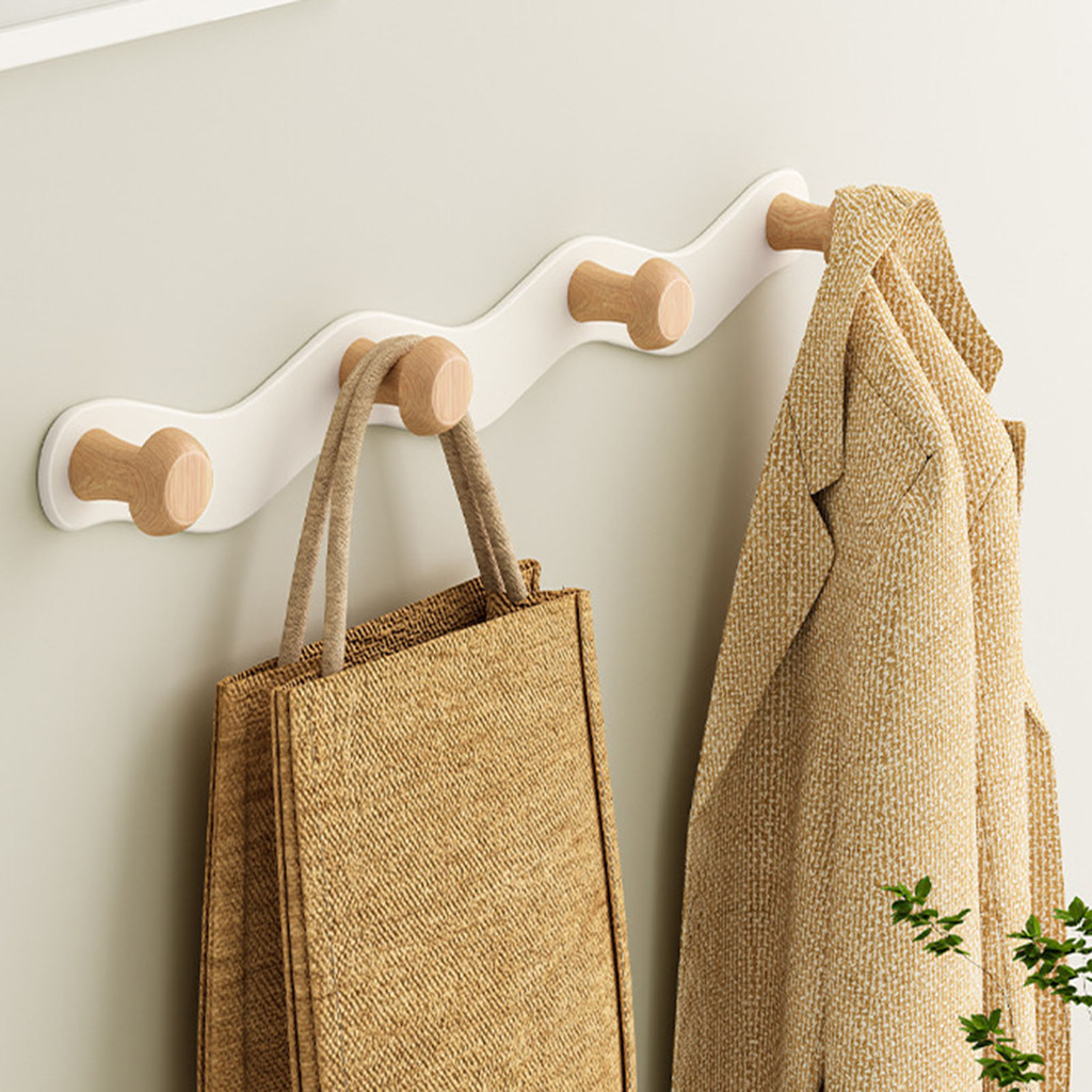 Pendurado Na Parede Cabide De Roupas Punch-Livre Gancho Varanda Porta De Entrada Fixado Rack Do Quarto Traseiro Armazena em Oferta na Shopee