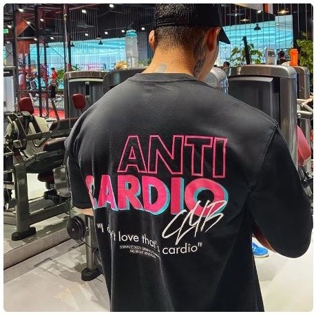 [Camiseta Premium em Algodão Puro]GXG Camiseta Oversized Básica Algodão Academia Maromba Not Cardio Treino