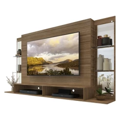 Painel c/ Suporte TV 60" e Espelho Nairóbi Multimóveis V3321