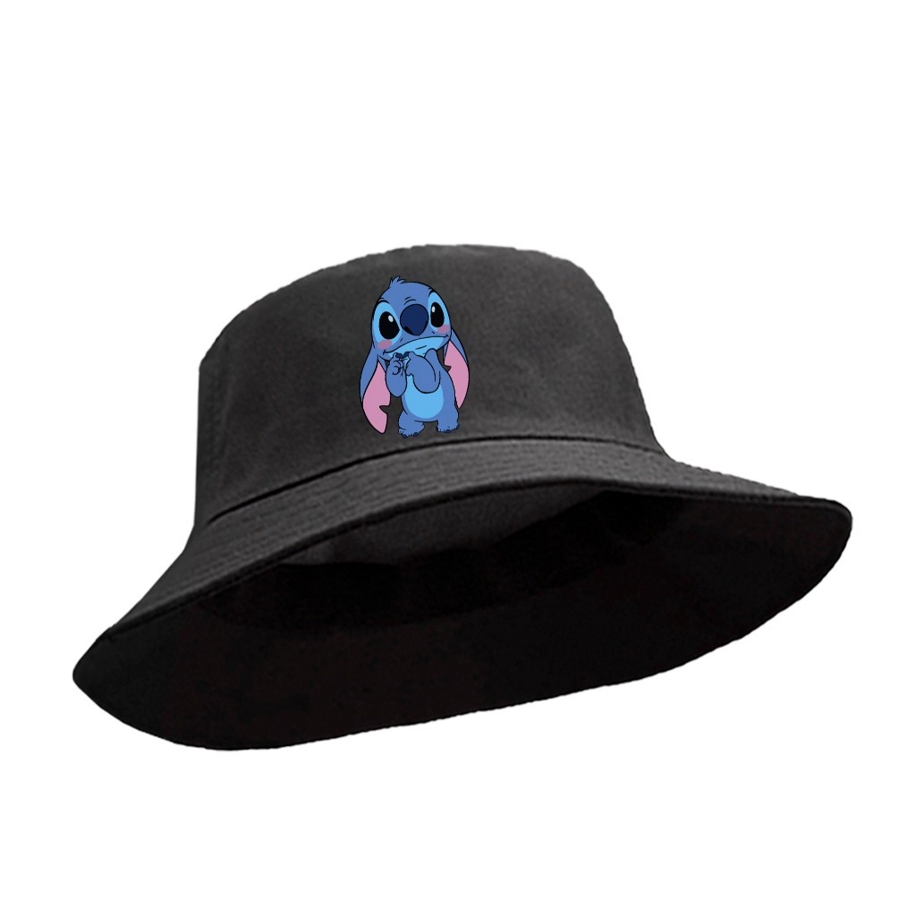 Chapéu boné Bucket estampa cores variadas novidade produto novo kids Stitch