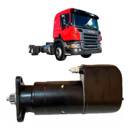 Motor De Partida Kb Para Scania 111 112 113 11dt Euro 24v