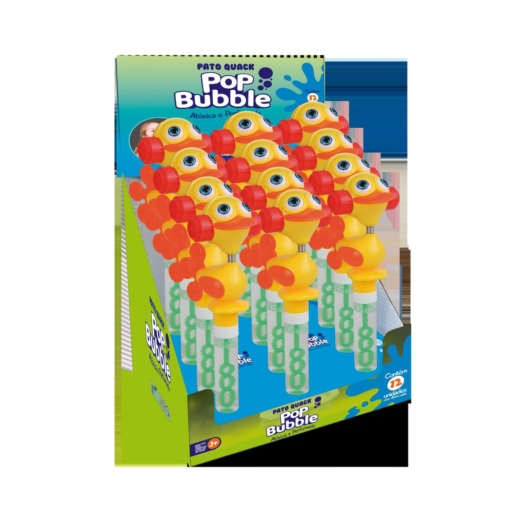 Brinquedo Infantil 1 Pop Bubble Pato Quack Unitário Fenix - DPB-483 em Oferta na Shopee