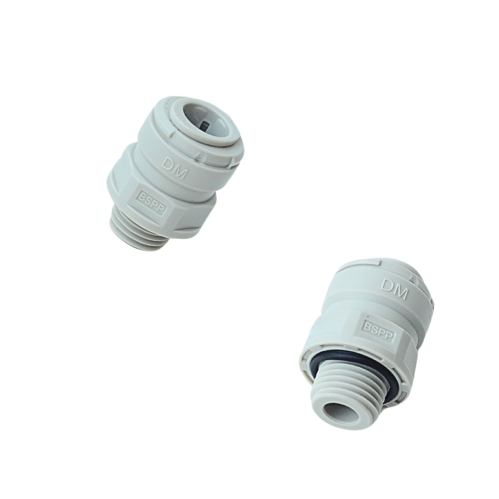 KIT 10 DMFIT CONEXÃO RÁPIDA ROSCA MACHO 3/8 BSP X TUBO 3/8