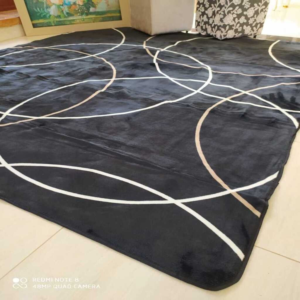 tapete grande sala quarto decoracao festas 4×2 peludo aveludado