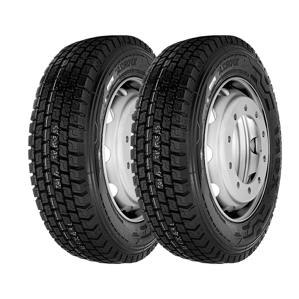 Kit 2 Pneus Aro 17.5 Xbri 235/75 R17.5 143/141J 18PR XForza P1