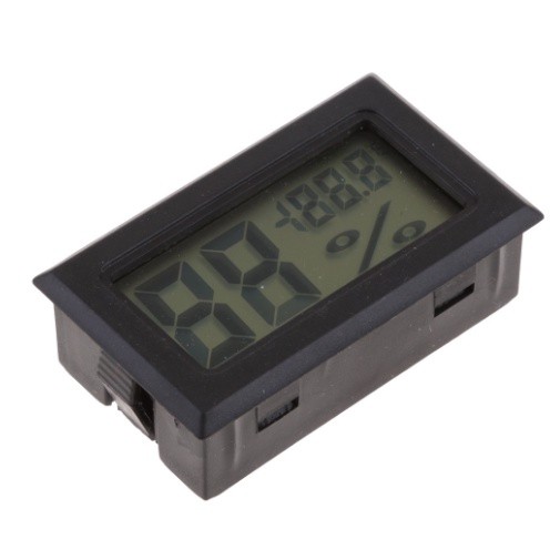 Higrômetro Digital Pequeno Portátil Medidor de Umidade e Temperatura