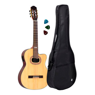 Violao Strinberg Sc30c Natural Clássico+ Capa Reforçada Full em Oferta na Shopee