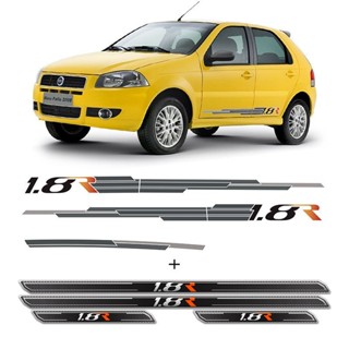 Kit Completo Faixa Fiat Palio 1.8 R 2008 + Soleira Protetora em Oferta na Shopee