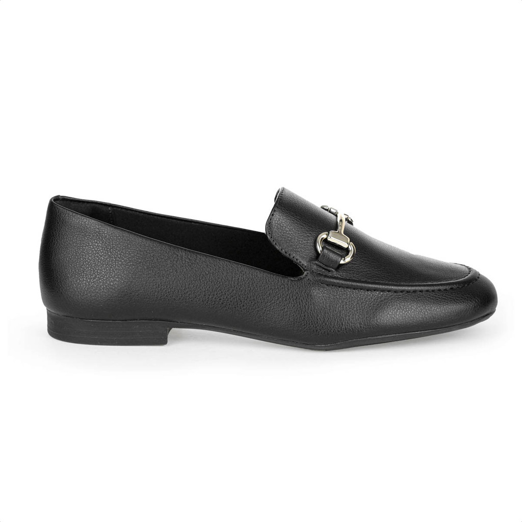 Mocassim Anacapri Bridão Essencial Preto - Feminino