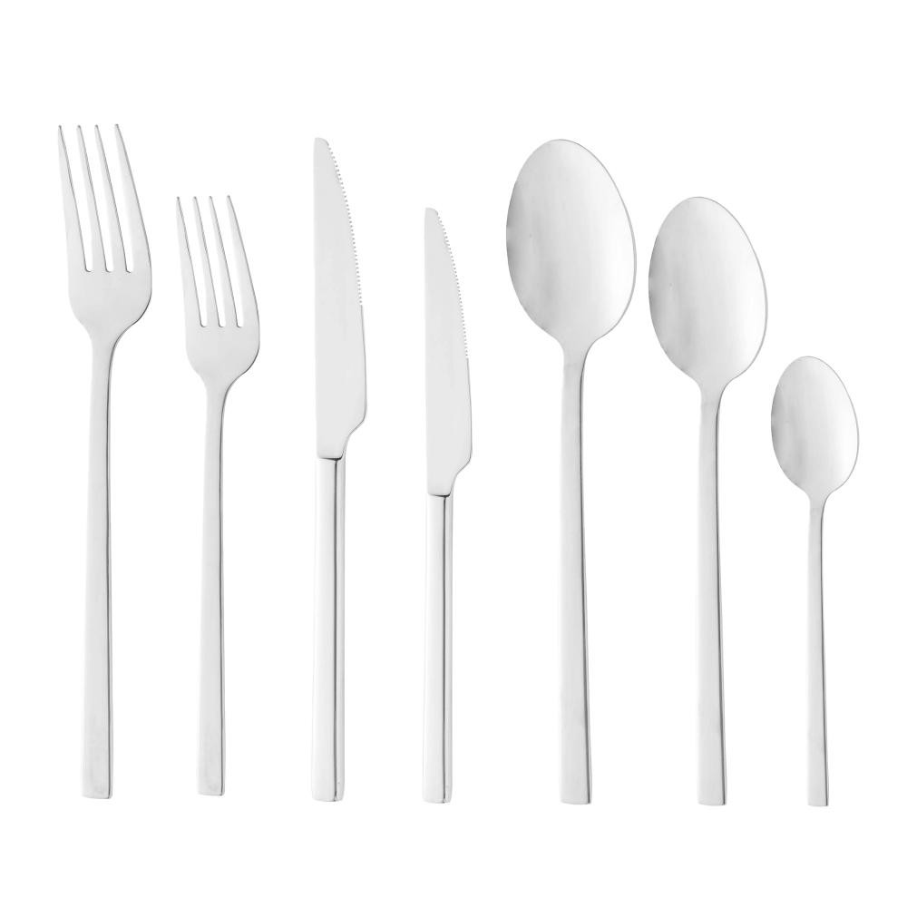 Faqueiro 48 Peças Viena Aço Inox Wolff - Home & Living