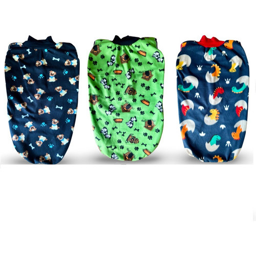 3 Roupas Soft Inverno Para Cachorro Cães Grande Porte Golden Labrador Rottweiler Pastor Alemão
