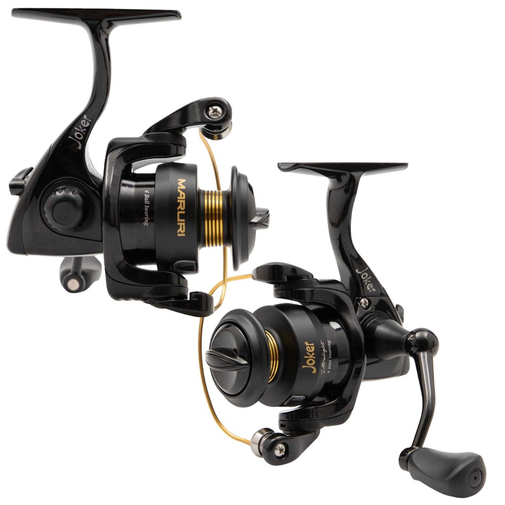 Molinete Pesca Maruri Joker 800 Ultra Light Drag 4kg 4 Rol Cor Preto Lado Da Manivela Direito/esquerdo